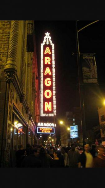 aragon ballroom marquee