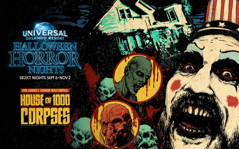 Rob Zombie is bringing House of 1000 Corpses to Halloween Horror Nights