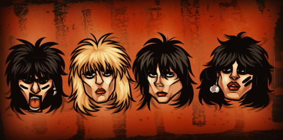 Tutorial on how to draw Motley Crue