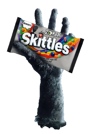 Skittles Releases Rotten Zombie Flavor for Halloween