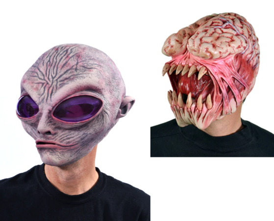 alien halloween mask